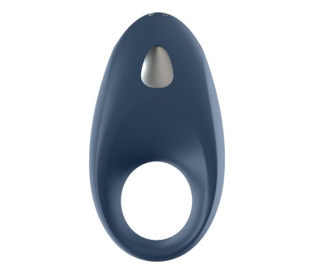 Mighty One Anillo Vibrador con APP Azul