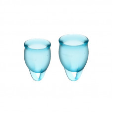 Copas Menstruales Feel Confident Light Blue Pack de 2