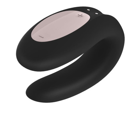 Vibrador para Parejas con APP Double Joy Negro