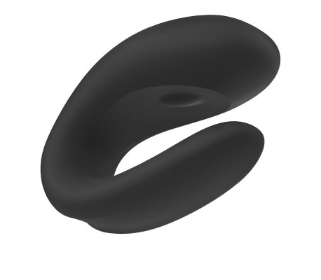 Vibrador para Parejas con APP Double Joy Negro