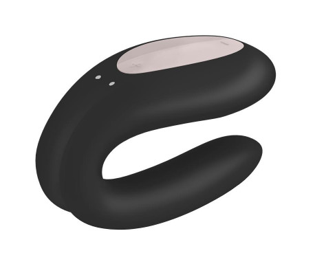 Vibrador para Parejas con APP Double Joy Negro