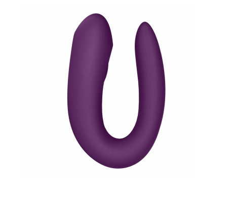 Vibrador para Parejas con APP Double Joy Violeta