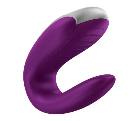 Double Fun Vibrador para Parejas con APP y Control Remoto Violeta