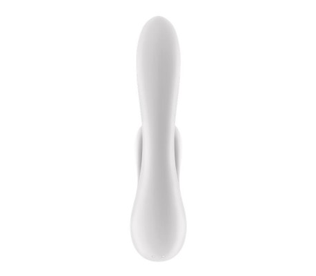 Double Flex Vibrador Punto G 3 Motores Satisfyer APP Connect Blanco
