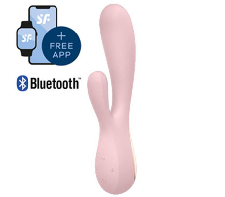 Mono Flex Vibrador con APP Mauve