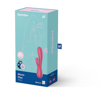 Mono Flex Vibrador con APP Rojo
