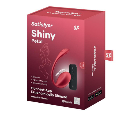 Shiny Petal con APP Satisfyer Connect Rojo