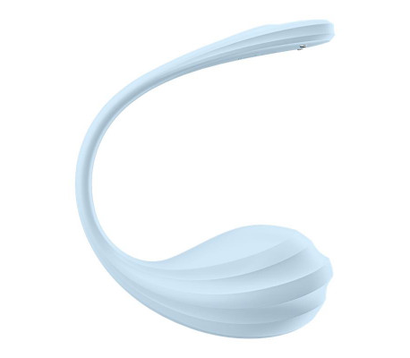 Smooth Petal Vibrador de Braguita con APP Azul