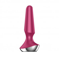 Plug-ilicious 2 Plug Anal con Vibración con Satisfyer Connect App Berry