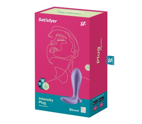 Plug Anal con Vibración APP Satisfyer Connect Intensity Plug