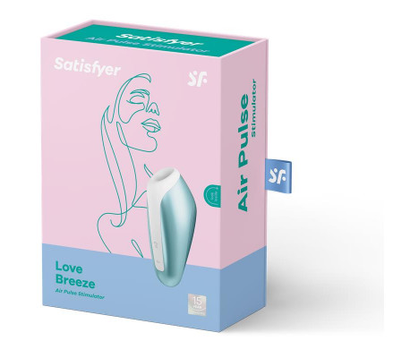 Love Breeze Succionador con Vibración Ice Blue