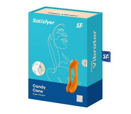 Vibrador Candy Cane Naranja