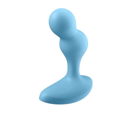 Deep Diver Plug Anal con Vibración APP Satisfyer Connect Azul