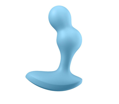 Deep Diver Plug Anal con Vibración APP Satisfyer Connect Azul