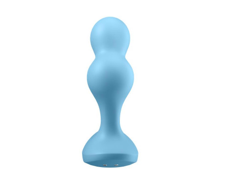 Deep Diver Plug Anal con Vibración APP Satisfyer Connect Azul