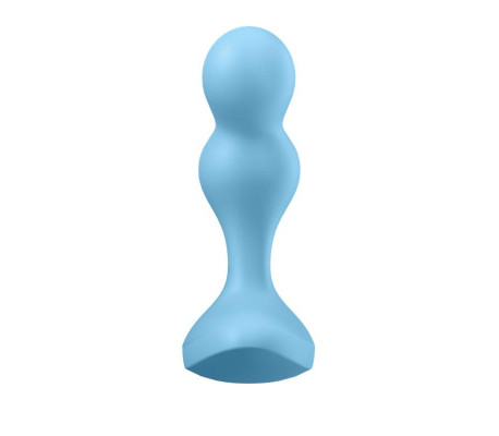 Deep Diver Plug Anal con Vibración APP Satisfyer Connect Azul