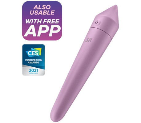Ultra Power Bullet 8 Bala Vibradora con APP Lilac