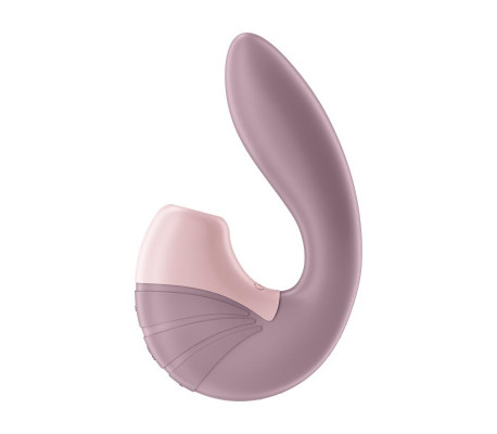 Supernova Old Rose Succionador y Vibrador Super Flexible USB