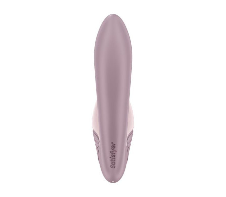 Supernova Old Rose Succionador y Vibrador Super Flexible USB