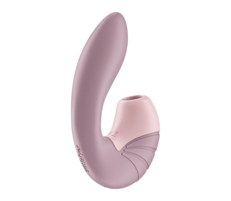 Supernova Old Rose Succionador y Vibrador Super Flexible USB