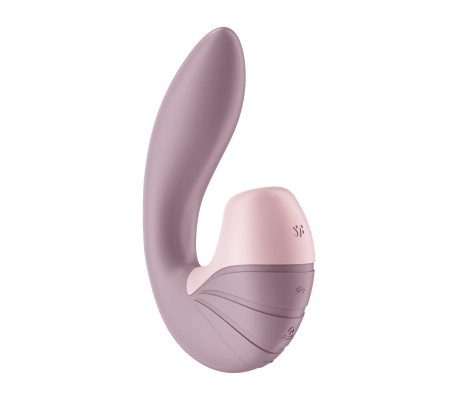 Supernova Old Rose Succionador y Vibrador Super Flexible USB