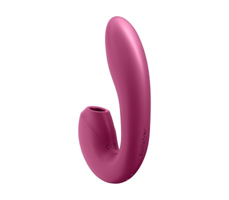 Sunray Berry Succionador y Vibrador 2 en 1 Súper Flexible USB