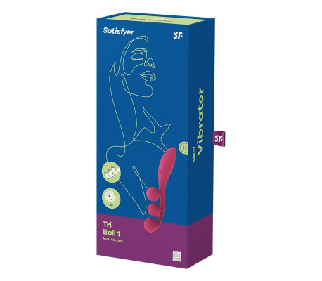 Estimulador Tri Ball 1 Rojo