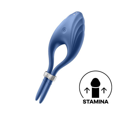Anillo Vibrador Duelist Azul