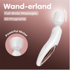 Wand-erland Vibrador de Varita Blanco