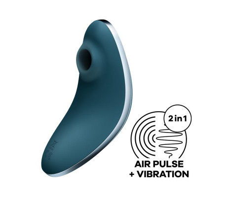 Succionador de Clítoris y Vibración Vulva Lover 1 Azul