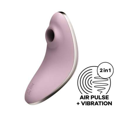 Succionador de Clítoris y Vibración Vulva Lover 1 Violeta