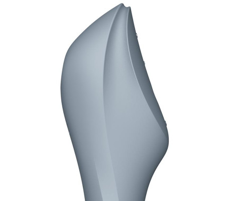 Curvy Trinity 3 Vibrador y Succionador Triple Estimulación Bluegray