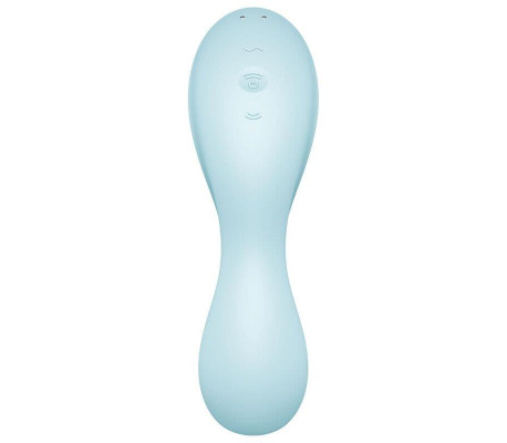 Curvy Trinity 5 con APP Satisfyer Connect Azul