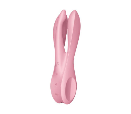 Vibrador Threesome 1 Rosa