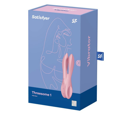 Vibrador Threesome 1 Rosa