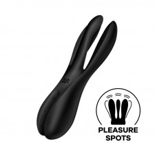 Vibrador Threesome 2 Negro