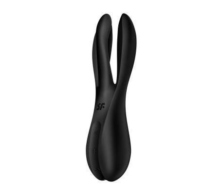 Vibrador Threesome 2 Negro