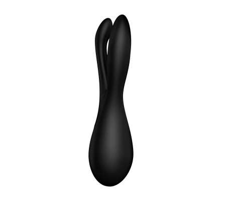 Vibrador Threesome 2 Negro