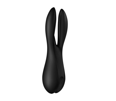 Vibrador Threesome 2 Negro