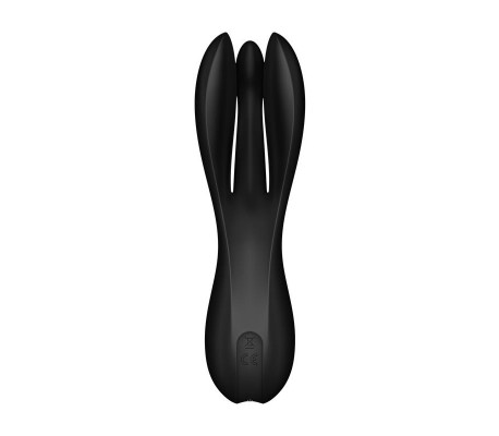 Vibrador Threesome 2 Negro