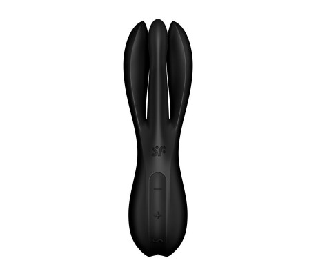 Vibrador Threesome 2 Negro
