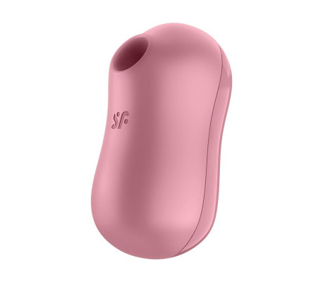 Cotton Candy Succionador de Clítoris y Vibrador Light Red
