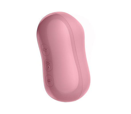Cotton Candy Succionador de Clítoris y Vibrador Light Red