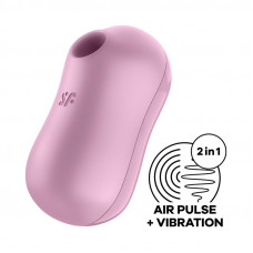 Cotton Candy Succionador de Clítoris y Vibrador Lila