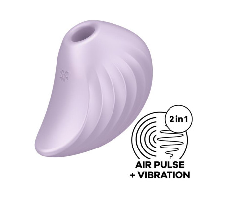 Succionador de Clítoris Pearl Driver Violet