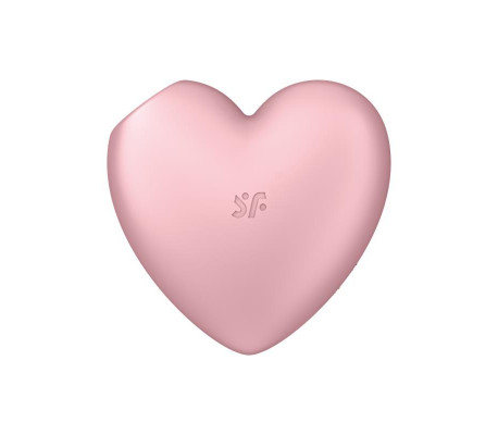 Cutie Heart Succionador de Clítoris y Vibración Rosa