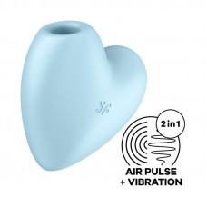 Cutie Heart Succionador de Clítoris y Vibración Azul