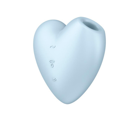 Cutie Heart Succionador de Clítoris y Vibración Azul
