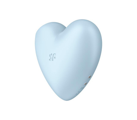 Cutie Heart Succionador de Clítoris y Vibración Azul