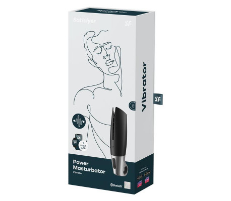 Masturbador Power Masturbator con APP Satisfyer Connect